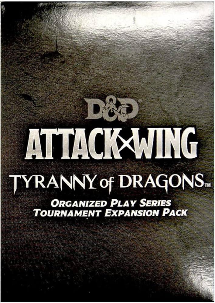 Dungeons & Dragons : Attack Wing - Booster Tyranny Of Dragon