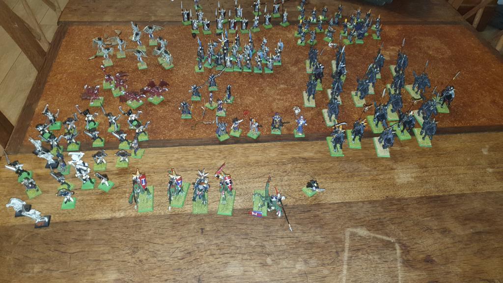 Warhammer Battle Armée Elfes Noirs