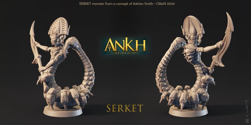 Ankh : Les Dieux D'egypte - Figurines Serket