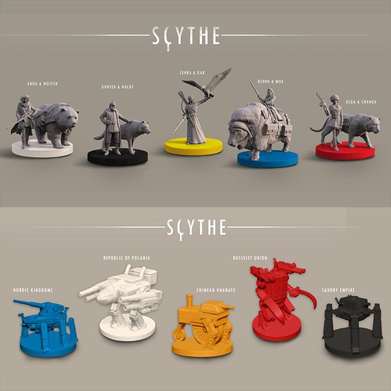 Scythe - Figurine Jeu De Base Scythe - Figurine Jeu De Base