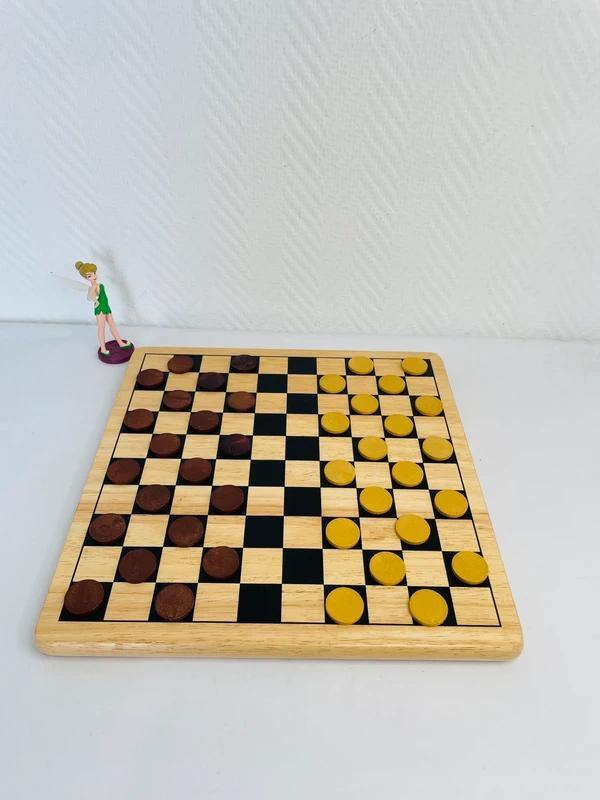 Jeu De Dames En Bois