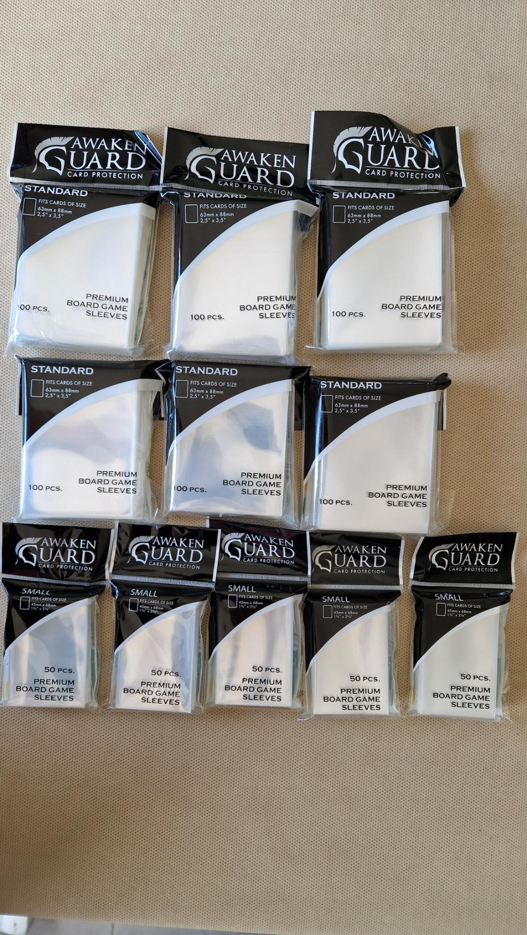 Sleeves Awaken Guard Card Protection - Nemesis Retaliation