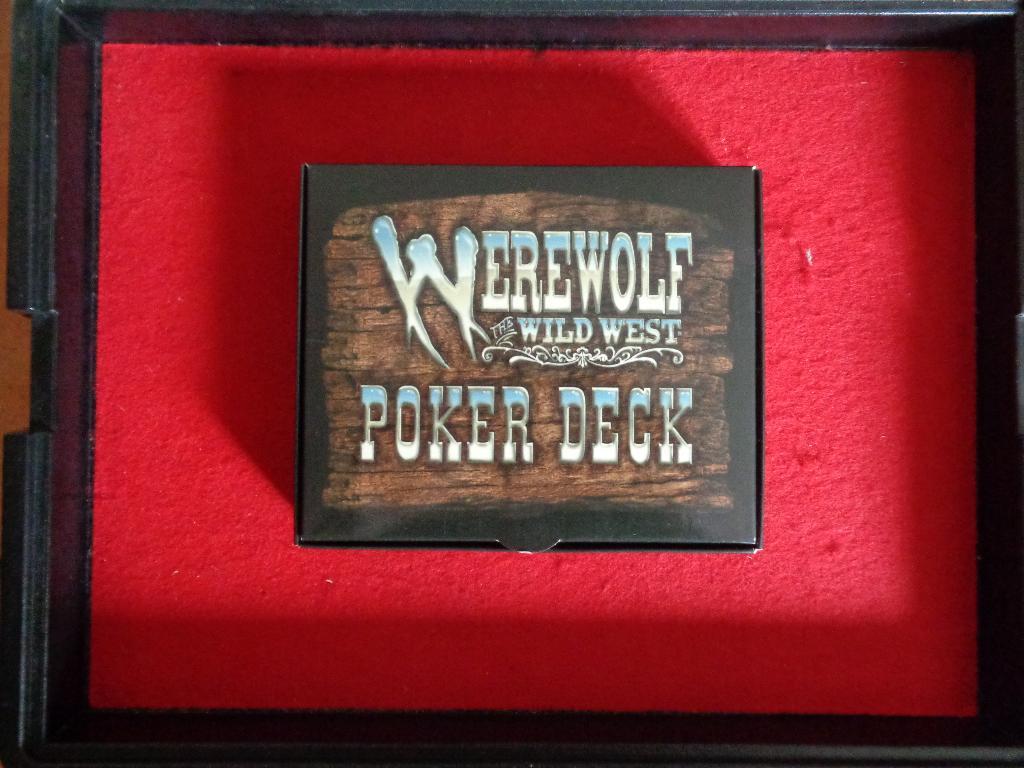 Werewolf The Wild West - Poker Deck Werewolf The Wild West - Poker Deck
