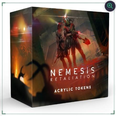 Nemesis Retaliation - Acrylic Tokens Core Box Nemesis Retaliation - Acrylic Tokens Core Box