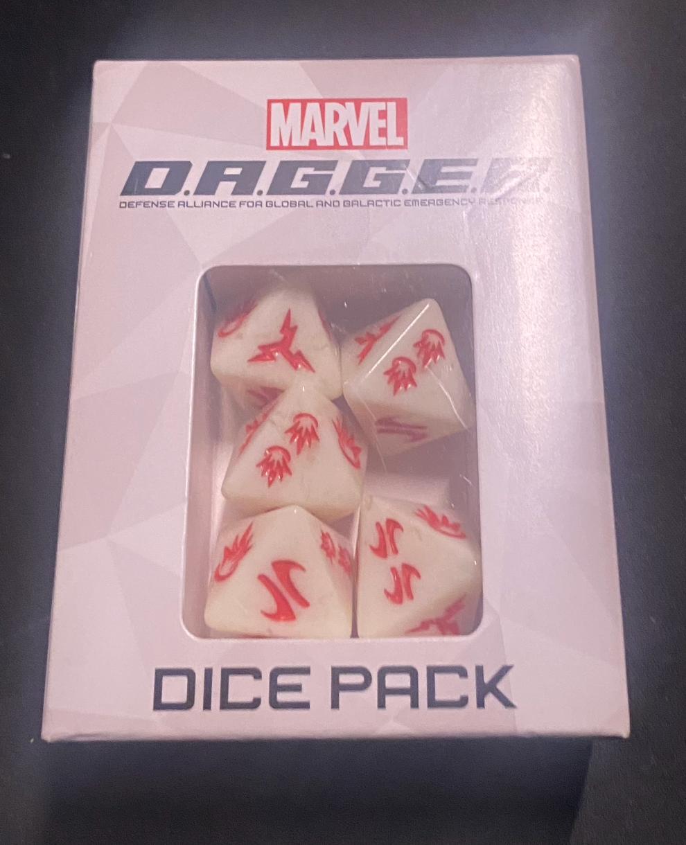 Marvel Dagger - Dice Pack Marvel Dagger - Dice Pack