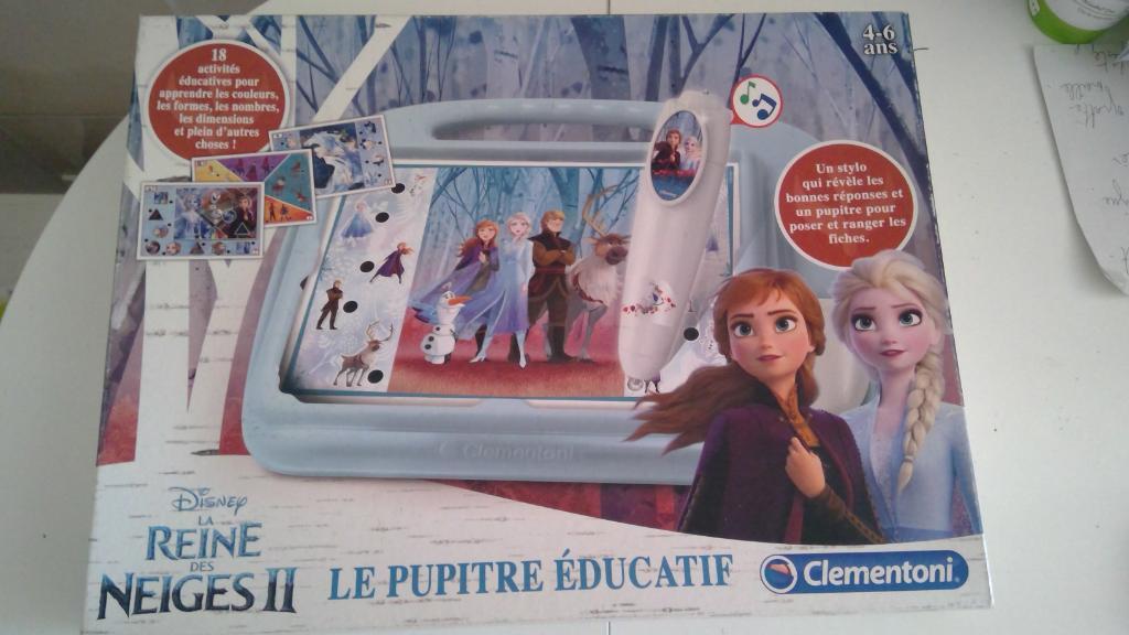 Le Pupitre éducatif La Reine Des Neiges (clementoni) Le Pupitre éducatif La Reine Des Neiges (clementoni)
