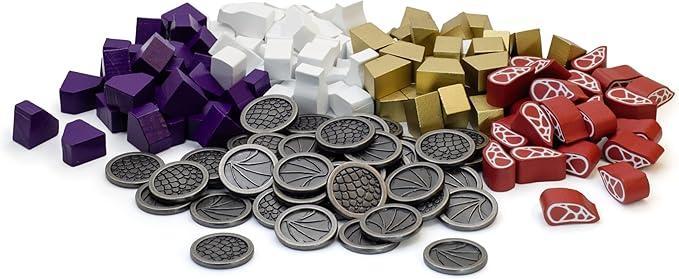 Wyrmspan Upgrade Pack (metal Coins & Wooden Resources) Wyrmspan Upgrade Pack (metal Coins & Wooden Resources)