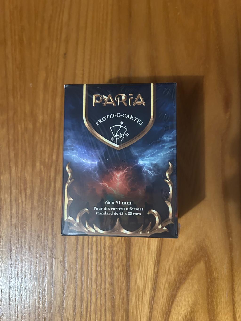 Protège-cartes / Sleeves - Sleeves 100 Microns Paria Edition