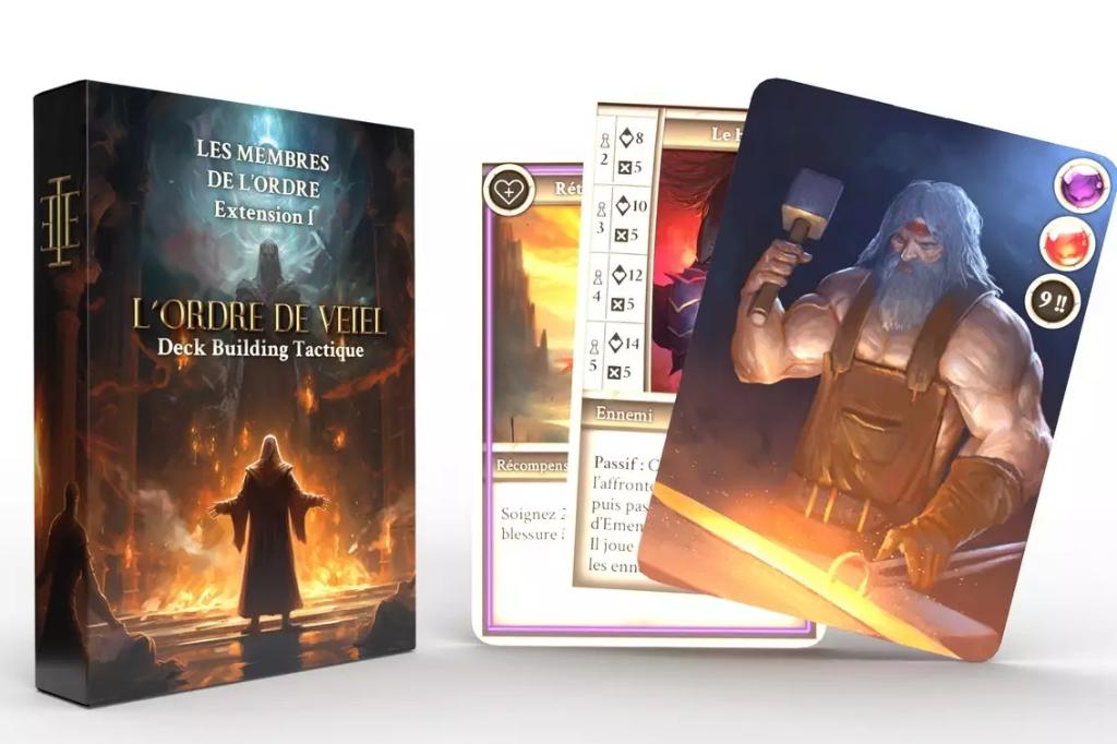 L'ordre De Veiel - Deckbuilding Tactique - Extension 1 : Les Membres De L'ordre