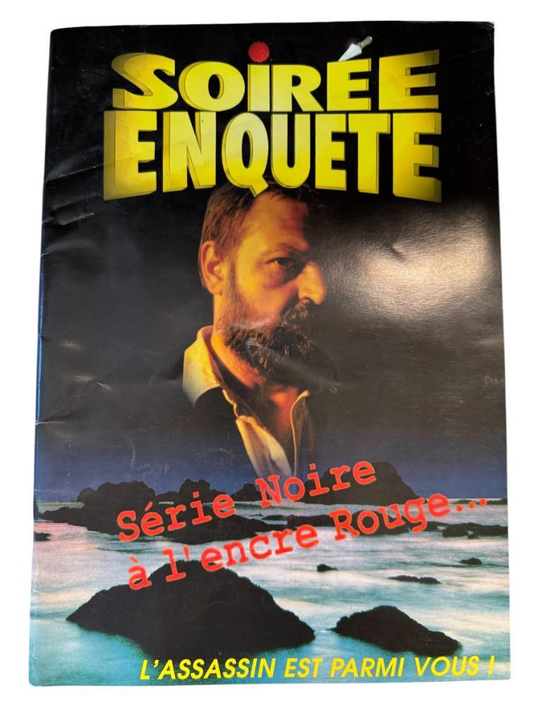 Série Noire à L'encre Rouge