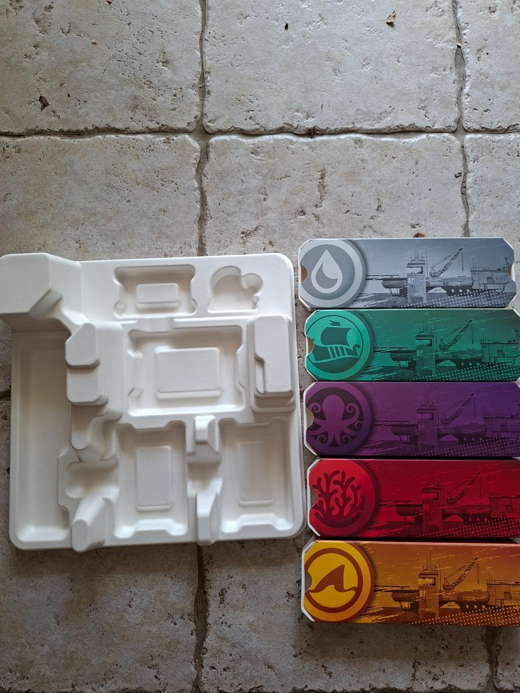 Endeavor - Eaux Profondes - Thermoformage Et Inserts Game Trayz