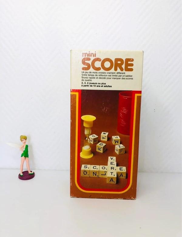 Mini Score Edmond Dujardin – Jeu De Lettres Vintage Mini Score Edmond Dujardin – Jeu De Lettres Vintage