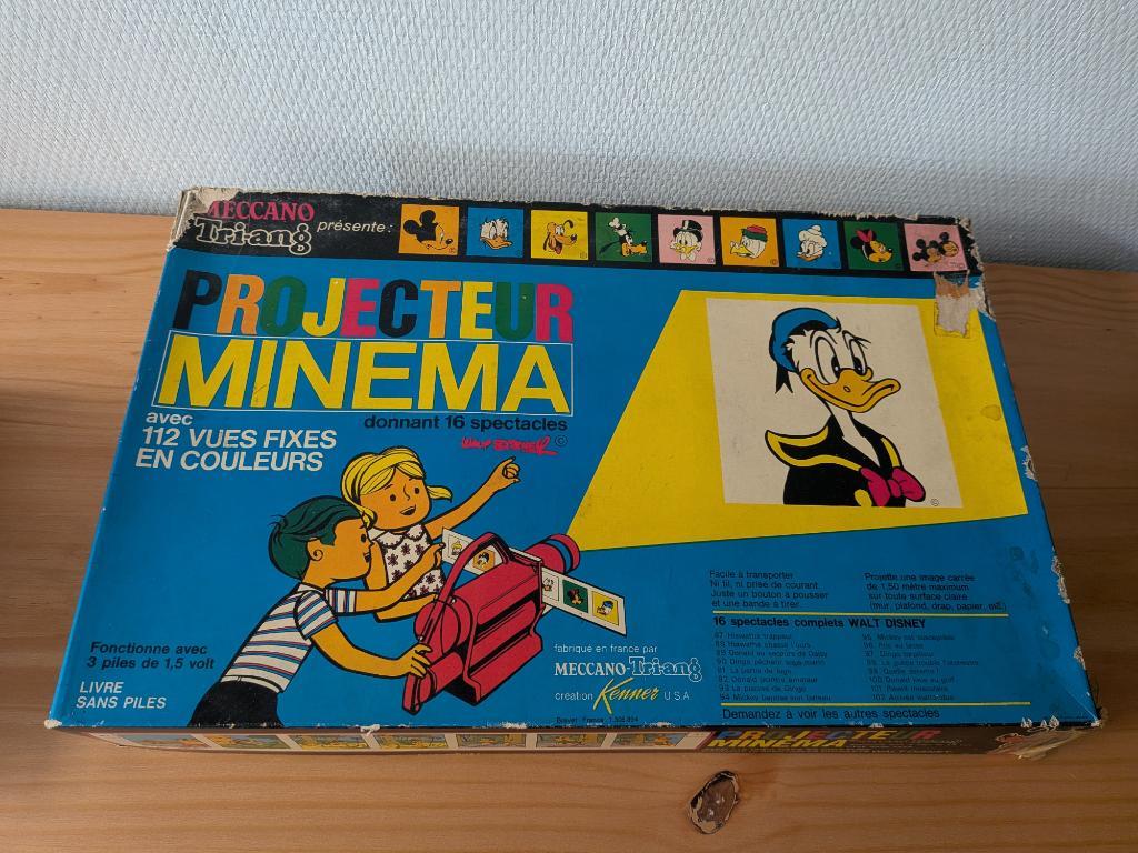 Projecteur Minema Meccano Walt Disney Projecteur Minema Meccano Walt Disney