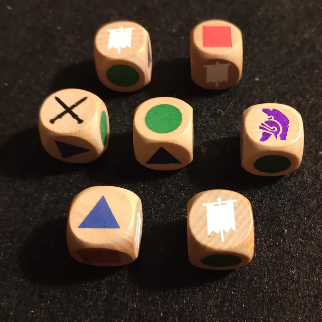 Commands & Colors : Ancients - Wooden Dice Commands & Colors : Ancients - Wooden Dice