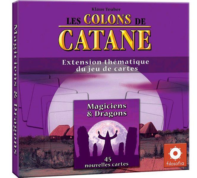 Les Colons de Catane - Le Jeu de Cartes : Magiciens & Dragons