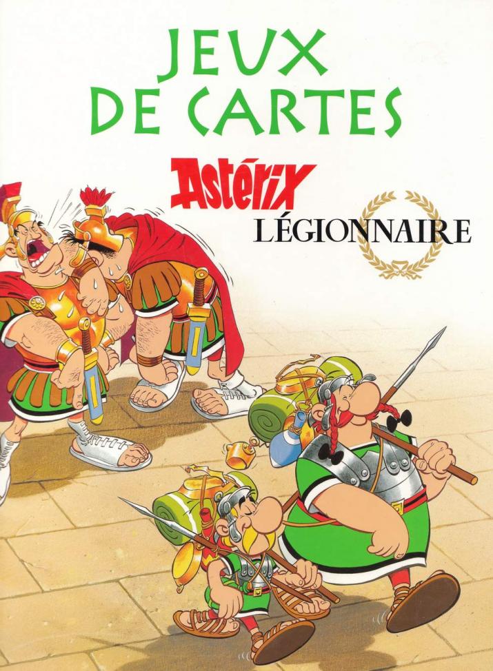 Jeux de cartes - Asterix légionnaire