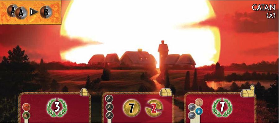 7 Wonders : Merveille Catan Island