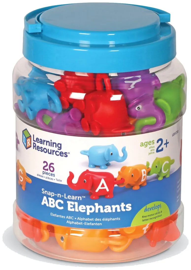 Abc Elephants Snap-n-learn