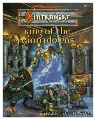 Ad&d - Birthright - King Of The Giantdowns