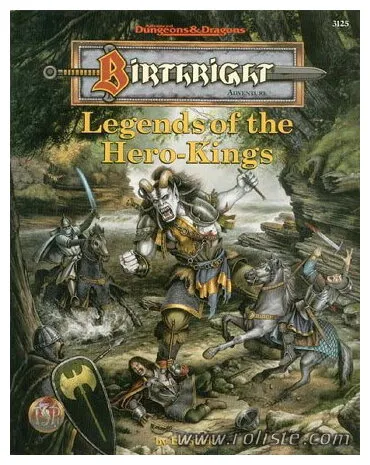 Ad&d - Birthright - Legends Of The Hero-kings