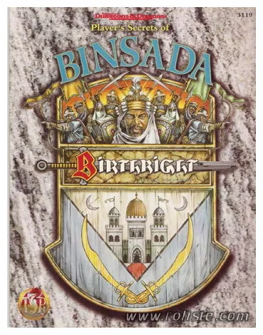 Ad&d - Birthright - Player's Secrets Of Binsada