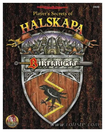 Ad&d - Birthright - Player's Secrets Of Halskapa