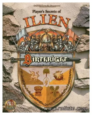 Ad&d - Birthright - Player's Secrets Of Ilien