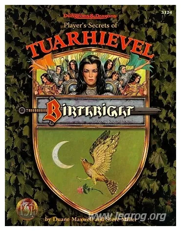 Ad&d - Birthright - Player's Secrets Of Tuarhievel