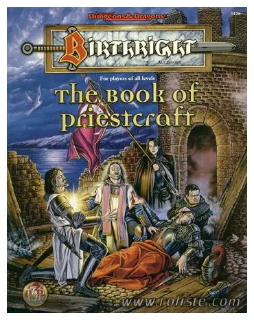 Ad&d - Birthright - The Book Of Priestcraft
