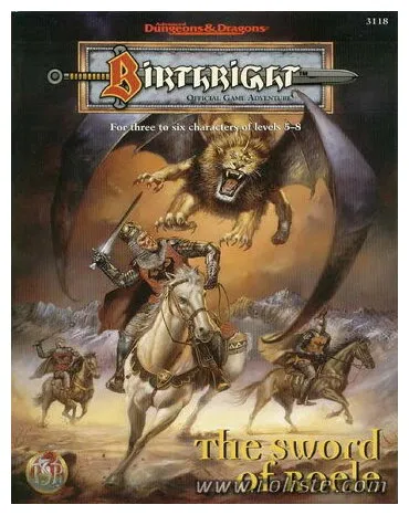 Ad&d - Birthright - The Sword Of Roele