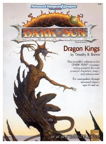 Ad&d - Dark Sun - Dragon Kings