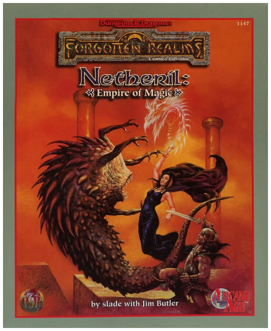 Ad&d Forgotten Realms - Netheril - Empire Of Magic