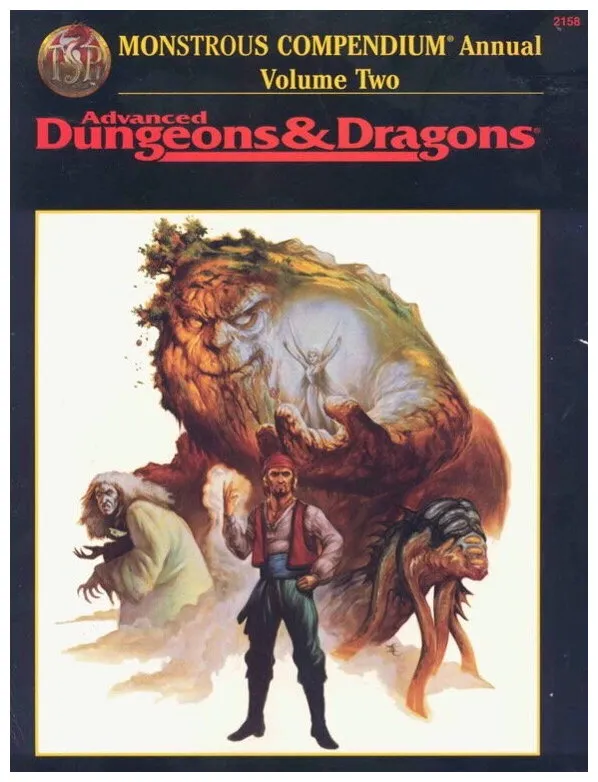 Ad&d - Monstrous Compendium Annual Volume Two