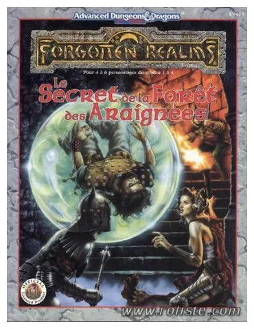 Ad&d - Royaumes Oubliés - Trilogie Des Vaux 2 - Le Secret De La Forêt Des Araignées