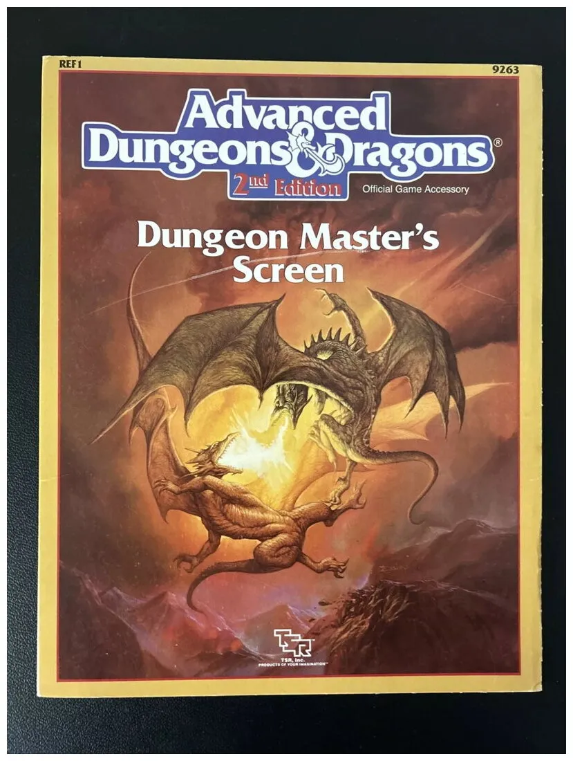 Ad&d2 - Dungeon's Master Screen