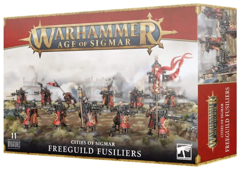 Age Of Sigmar - Cities Of Sigmar - Freeguild Fusiliers Age Of Sigmar - Cities Of Sigmar - Freeguild Fusiliers
