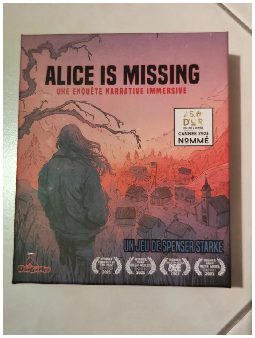 Parkage Alice Is Missing - Gioco Di Investigazione E Ruolo In Francese (JDPRGS050)