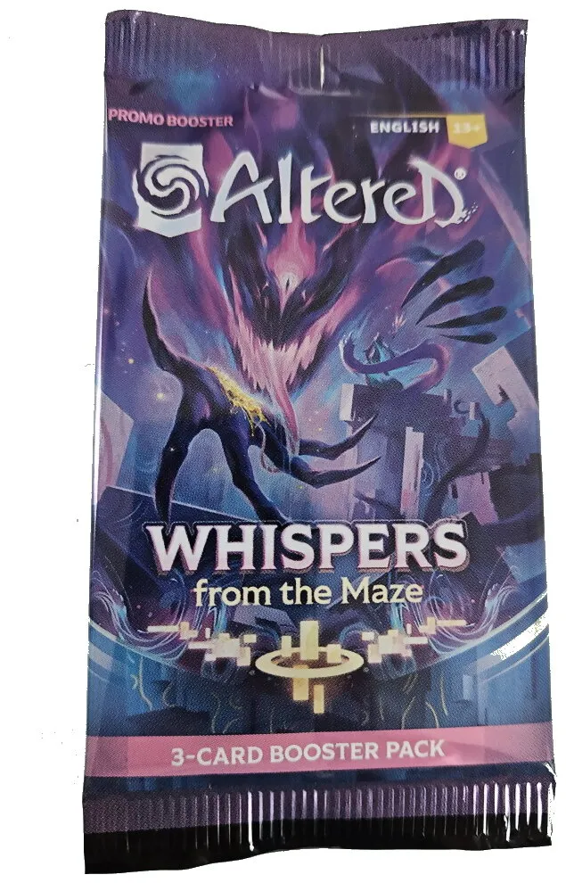 Altered - Booster - Whispers From The Maze Promo Booster Altered - Booster - Whispers From The Maze Promo Booster