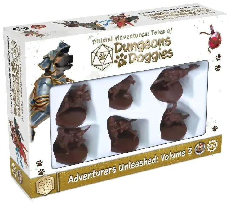 Animal Adventures - Tales Of Dungeons & Doggies - Adventurers Unleashed: Volume 3 Animal Adventures - Tales Of Dungeons & Doggies - Adventurers Unleashed: Volume 3