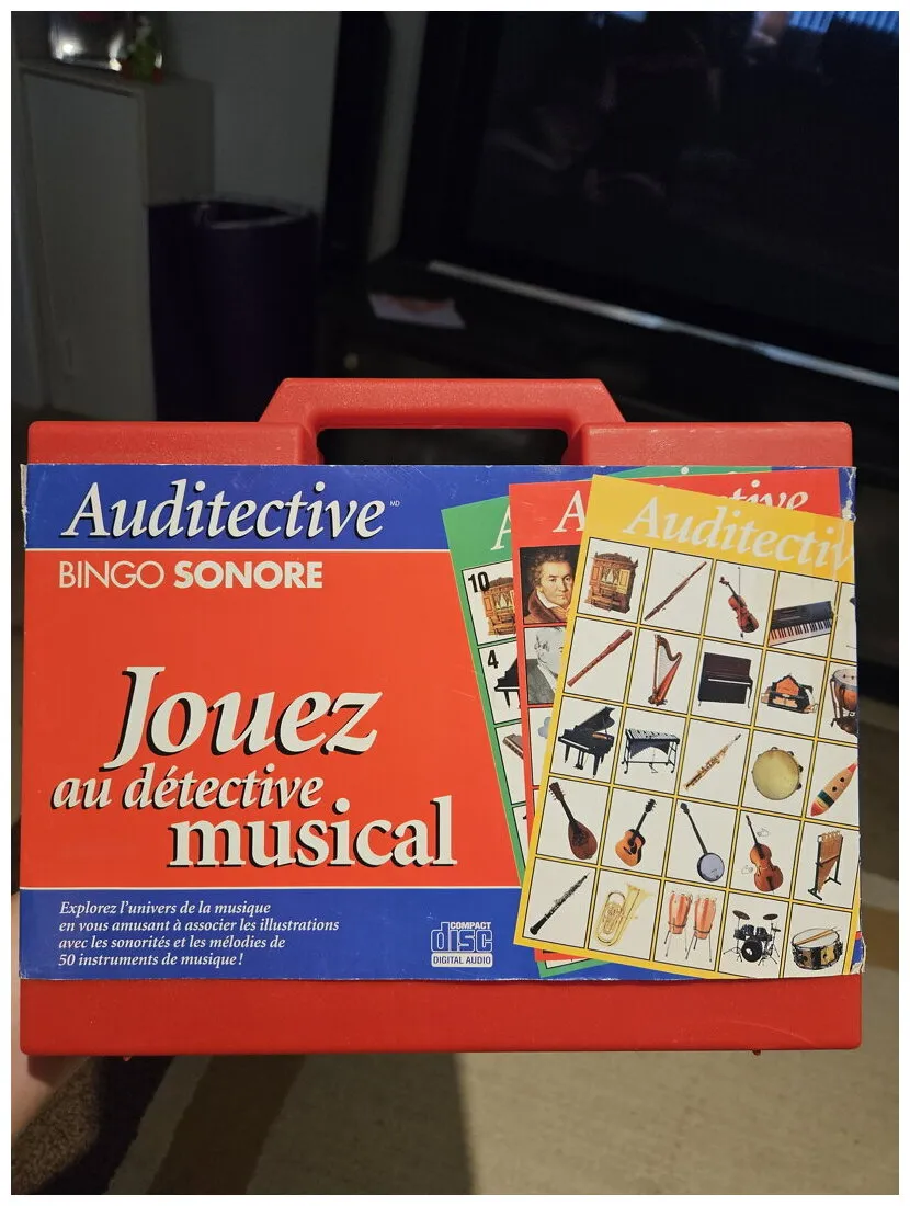 Auditective -  Jouez Au Détective Musical Bingo Sonore