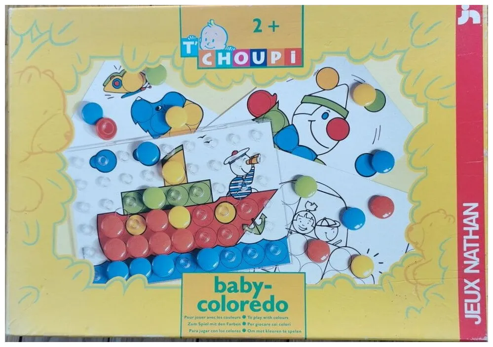 Baby-coloredo T'choupi