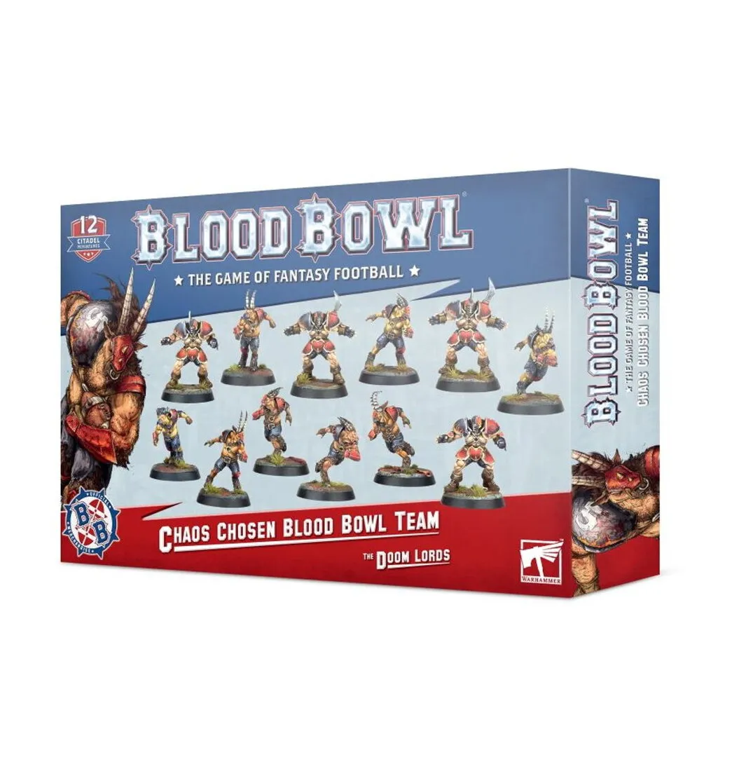 Blood Bowl - The Doom Lords Chaos Chosen Blood Bowl Team
