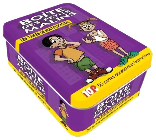 Boîte Des Petits Malins - Les Tables De Multiplication