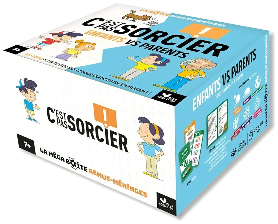 C'est Pas Sorcier Enfants Vs Parents La Méga Boîte Remue-méninges