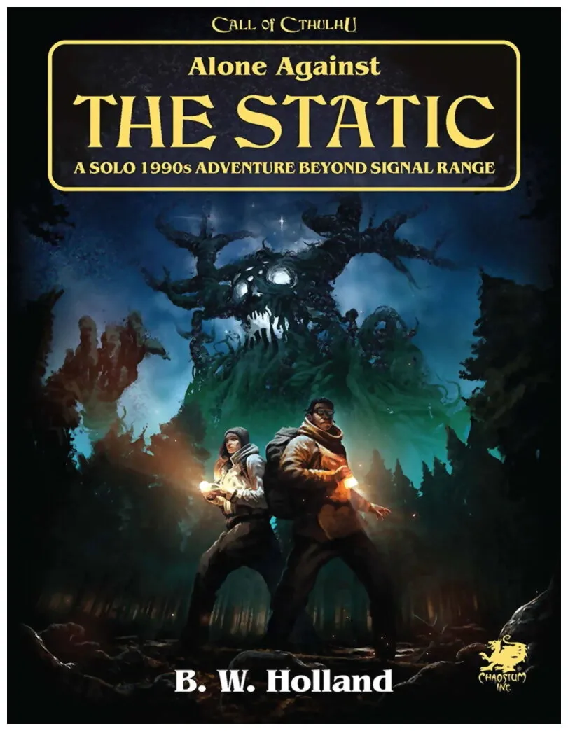 Call Of Cthulhu - Alone Against The Static A Solo 1990s Adventure Beyond Signal Range