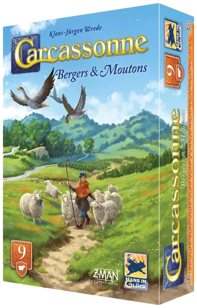 Carcassonne - Extension 9 : Bergers & Moutons