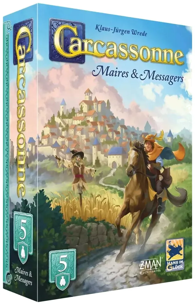 Carcassonne - Extension 5 : Maires & Messagers