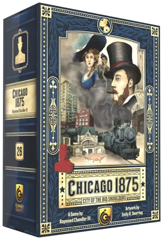 Chicago 1875 - City Of The Big Shoulders Master Print Edition