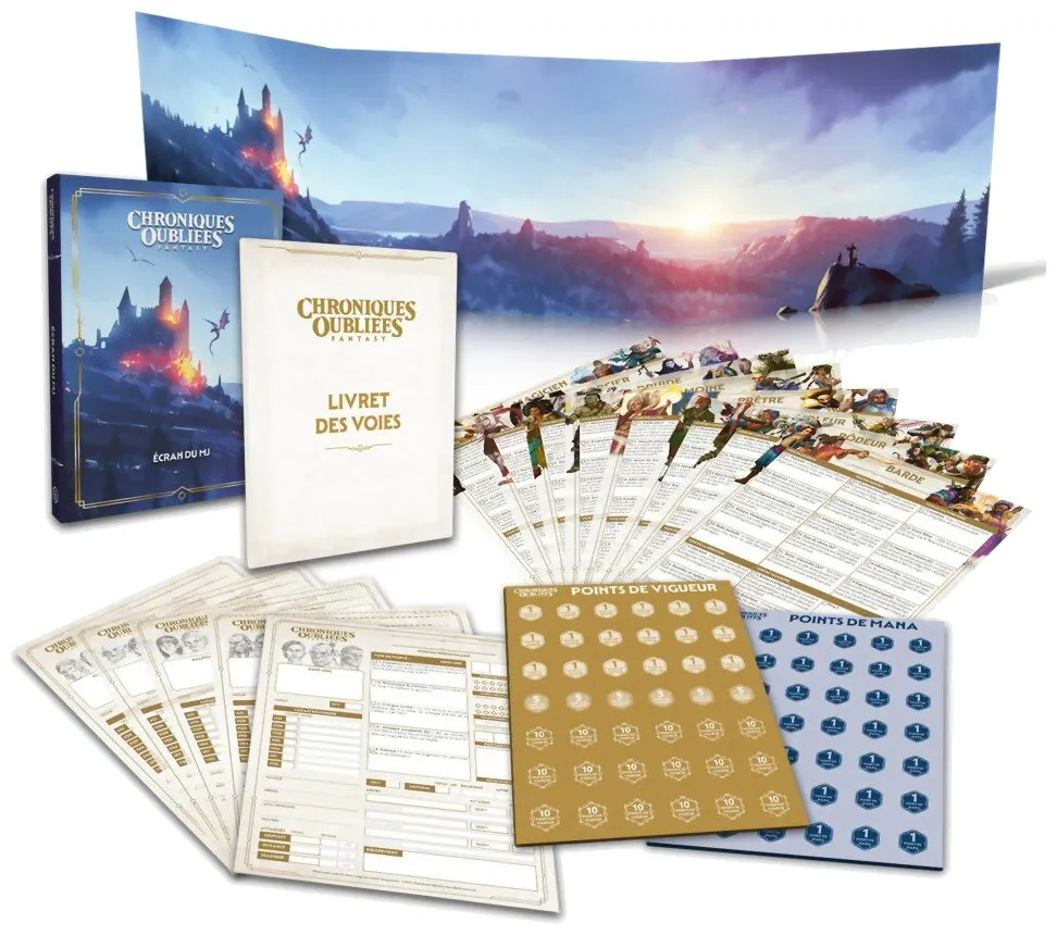 Chroniques Oubliées Fantasy - Écran Du Mj 2e édition