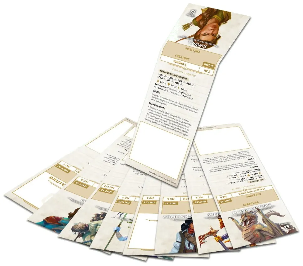 Chroniques Oubliées Fantasy - Mémentos De Pnj + Monstres Calice T1 2e édition